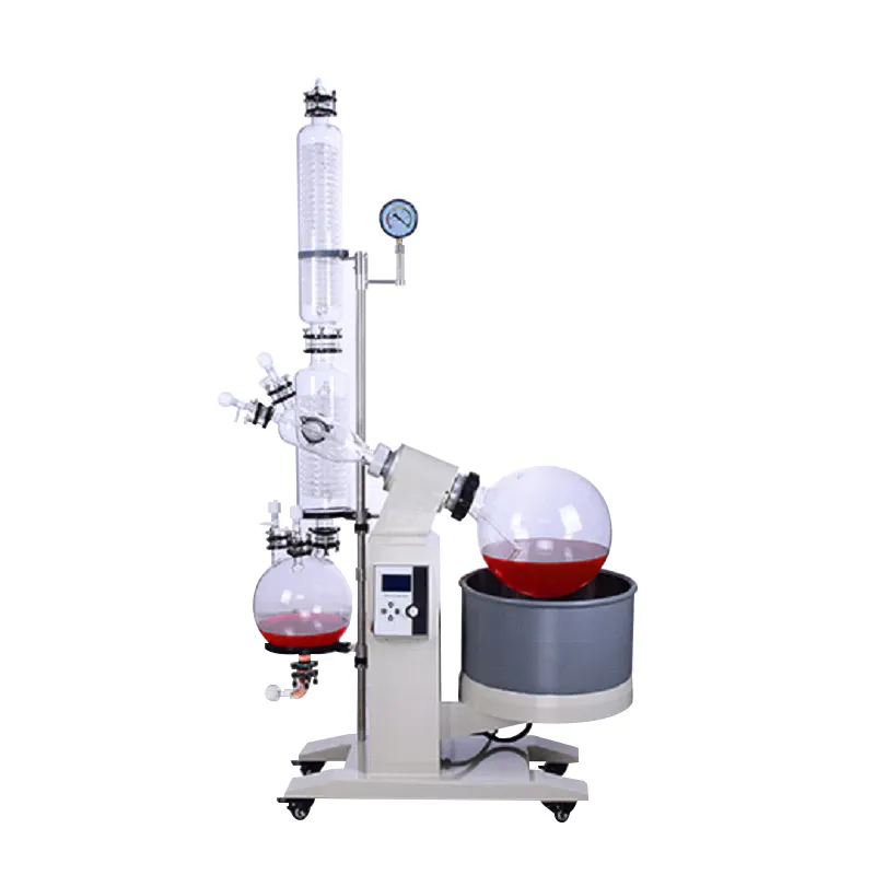 Factory Price Lab Vacuum Crystallizer Rotation Solvent Distillation Equipment TST R 1020 Rotary evaporator