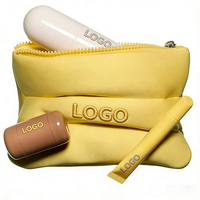 Direkt vom Hersteller: Gesteppte Kosmetiktasche aus Neopren mit individuellem Logo – Make-up-Tasche für Damen zur Aufbewahrung von Lippenstift und Hautpflege
