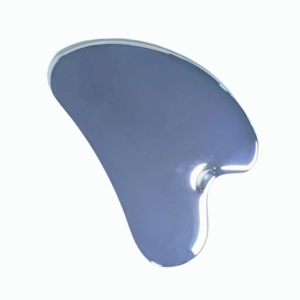 แผ่นกัวซาโลหะผสมสังกะสีรูปหัวใจสำหรับนวดหน้าและยกกระชับ พร้อมโลโก้สั่งทำ - Product Image 4