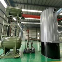 Caldera Industrial Automática Horizontal de Bajo Precio para Calentamiento de Fluidos Térmicos y Aceite, de Leña, Carbón y Biomasa, de Ahorro Energético