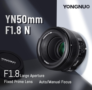 Lente YONGNUO YN50mm 50mm F/1.8 para Montura <span class=keywords><strong>Nikon</strong></span> F, para Cámaras DSLR <span class=keywords><strong>Nikon</strong></span> D3000, <span class=keywords><strong>D3500</strong></span>, D5000 - Product Image 5