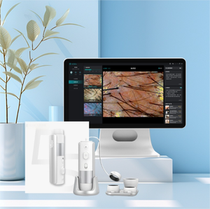 Factory Direct Sale Portable Scalp Care Machine Hair Analyzer and Damage Skin Detection USB Connectivity Massage Devices - Product Image 1