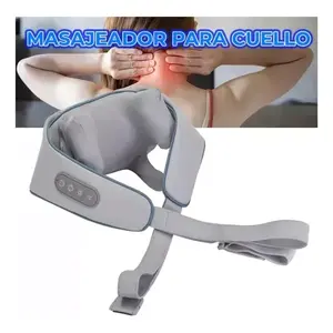 Heating Neck & Shoulder Massager with Wireless Remote Control, Adjustable Speed, 110V, Model MA.16 by EGTMA for Waist, Legs, and - Product Image 5