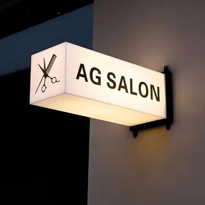 ป้ายไฟ LED สำหรับ<span class=keywords><strong>ร้าน</strong></span>ตัดผม อะคริลิคกันน้ำ พร้อมไฟส่องสว่างเต็มรูปแบบ ป้ายโฆษณาติดผนังสำหรับ<span class=keywords><strong>ร้าน</strong></span>ค้า ใช้ภายนอกอาคาร - Product Image 6