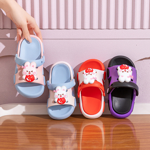 Offre Spéciale <span class=keywords><strong>Sabots</strong></span> de Jardin d'Été Colorés pour Enfants et Bébés Filles, Chaussures pour Tout-Petits pour Usage Extérieur et Domestique - Product Image 2
