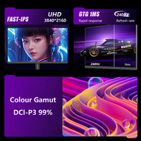 31.5 pouces IPS panneau OLED rétro-éclairage moniteur de jeu 4K 3840x2160 240Hz Esport affichage ordinateur de bureau moniteur hauteur réglable