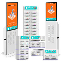 2025 nouvelle tendance populaire Qi charge kiosque batterie vente batterie externe location entreprise caméra écouteur extérieur PD pour ordinateur portable