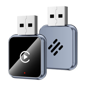 Adaptador Carplay USB Negro Mini, Convierte Carplay Inalámbrico y Android Auto 2 en 1 - Product Image 1