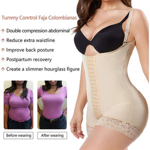 Gaine amincissante pour femme, corset ventre plat, gaine haute post-chirurgicale, vêtement de compression amincissant, gaine sculptante intégrale pour le ventre - Product Image 5