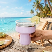 Mug de voyage en acier inoxydable de 500 ml, isolé sous vide, mug thermique portable, cadeaux d'affaires, tasse à bière, écologique, isolation de 24 heures