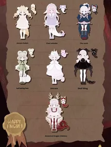 LULU Elf Tale BJD bambola articolata da 20cm scatola cieca Set completo vendita diretta all'ingrosso nuovissima <span class=keywords><strong>serie</strong></span> di Figure mobili <span class=keywords><strong>Fantasy</strong></span> - Product Image 4