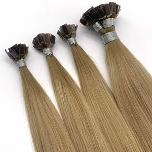 Fasimei Customization Bonded flat tip Hair Extension 100% Vietnam Raw Remy Pre Keratin Bonded Individual Human Hair Extension