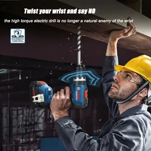 <span class=keywords><strong>Perceuse</strong></span> sans fil <span class=keywords><strong>Bosch</strong></span> GSR 18V-65 sans balais, 18V, 63 Nm, couple élevé, outil pour espaces restreints, anti-retour de visseuse, outil électrique - Product Image 6