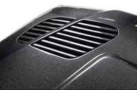 Capot moteur en fibre de carbone style M3 pour BMW E46 Série 3 1996-2004, capot ventilé en fibre de carbone BMW E46