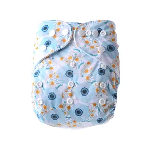 EASYMOM-Couches lavables pour bébé en PUL, couches lavables réutilisables, respirantes, douces et chaudes, taille unique