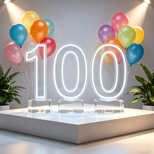 Letras <span class=keywords><strong>de</strong></span> Neón LED <span class=keywords><strong>de</strong></span> 3 y 4 Pies, Letras Gigantes con Luz, Letras Decorativas Grandes para Bodas, Cumpleaños y Eventos - Product Image 5