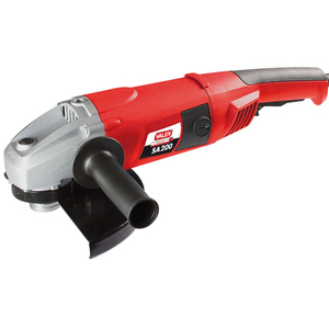 Amoladora Angular Inalámbrica VALEX UTH0323 de 230 mm y 2000 W, Herramienta Eléctrica de Bricolaje de 220 V con Interruptor de Gatillo y Deslizante para Pulir, Fabricada en Italia - Product Image 1