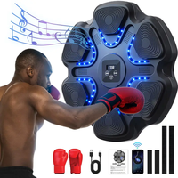 Cible murale de boxe intelligente pour machine de boxe avec musique et Bluetooth pour fitness à domicile