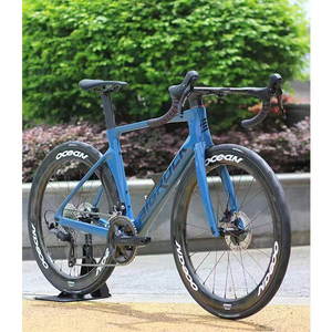 Cuadro de Bicicleta de Carretera UCI Carbon Aero - Cuadro de Competición Superligero de 920g - Cuadro de Freno de Disco para Carretera con Enrutamiento Interno T47 BB y Tija de Sillín Aero - Product Image 5