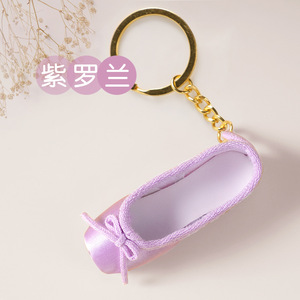 Nổ Sản phẩm mới handmade múa ba lê pointe Giày nữ trang mini Giày satin Keychain - Product Image 5