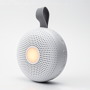Altavoz de audio inteligente para el hogar para bebés, 15 <span class=keywords><strong>canciones</strong></span> de bebé con ruido blanco, luz nocturna para guarderí<span class=keywords><strong>a</strong></span>, cuidado de <span class=keywords><strong>la</strong></span> <span class=keywords><strong>madre</strong></span> y el bebé, ayuda para dormir - Product Image 1
