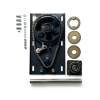 Moteur de porte à enroulement Weiyu DC800 - Monophasé 50Hz 220-240V AC Montage latéral pour entrepôt et atelier