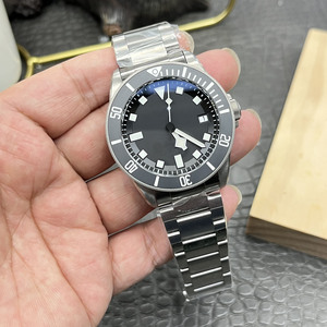 Adventure Men Dual Time <b>Watch</b> 42mm Titanium <b>Case</b> Rotating Bezel Green Band <b>Watch</b> - Product Image 2