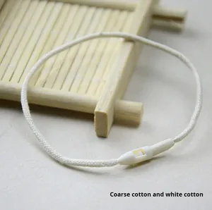 ป้ายห้อยเชือกผ้าฝ้ายหนาขนาดใหญ่ ผลิตจากโรงงานหางโจว ขายส่งเสื้อผ้า ป้ายเจาะรูด้วยมือสำหรับรองเท้าและเสื้อผ้า - Product Image 2