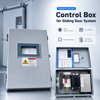 Kit d'opérateur électrique pour système de portes coulissantes de chambre froide, pour accès aux entrepôts frigorifiques industriels