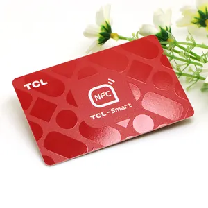 מותאם אישית PVC פלסטיק עסקים חברות בקרת גישה Custom NFC כרטיסים