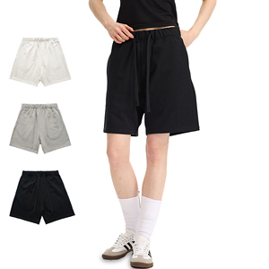 Casual Sportswear Oversized <b>Shorts</b> Unisex 450GSM Heavyweight Loopback Sweat - Product Image 3