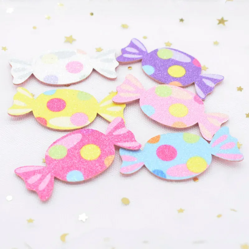 Stoffen Stickers Sweet Candy Diy Meerdere Kleding Decoratieve Patches Chenille