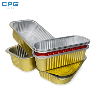 Barquette ronde en aluminium de qualité alimentaire 680 ml pour repas de riz, traiteur, à emporter, jetable - Product Image 1