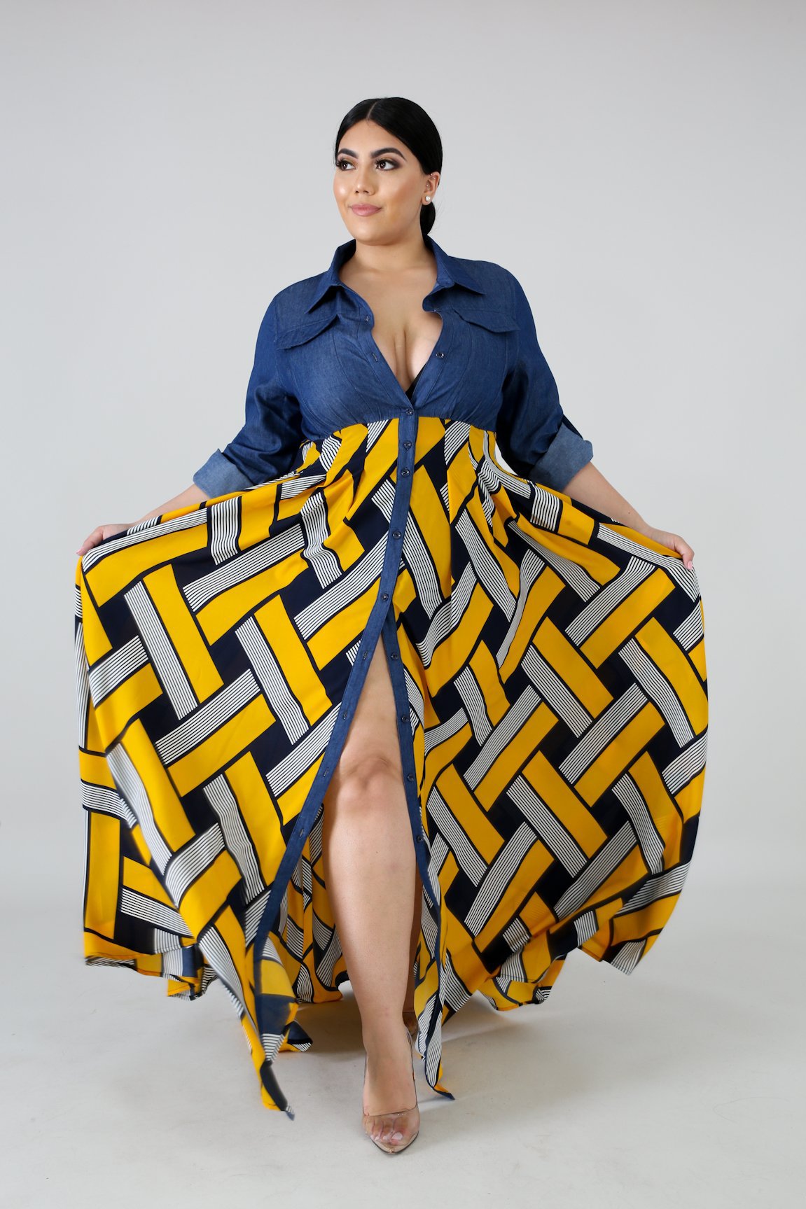 Elegant casual dresses Women Maxi Dress V-Neck long dresses women maxi casual fall 2022 women clothes