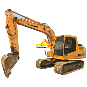 Excavatrice d'occasion Hyundai 150LC-7 de 15 tonnes, marque coréenne d'origine, petite excavatrice sur chenilles de taille moyenne, provenance Corée, moteur Yanmar d'occasion - Product Image 4