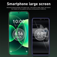 هاتف ذكي M17 Pro Max بإصدار عالمي يدعم شبكة الجيل الرابع، ذاكرة وصول عشوائي 3 جيجابايت، سعة تخزين كبيرة 16 جيجابايت، بطارية عالية السعة 3250 مللي أمبير، فتح بالوجه، نظام أندرويد 10.0