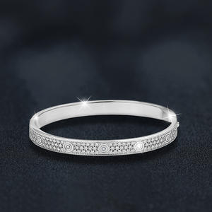 Bracciale argento S925 <span class=keywords><strong>Moissanite</strong></span> braccialetti eleganti e lussuosi - Product Image 3