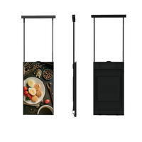 Affichage numérique intérieur 55 pouces 4K haute luminosité pour vitrine, lecture Android, animation, personnalisable, CMS basé sur le cloud