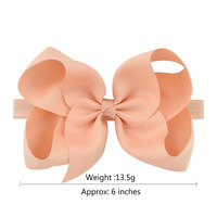 Personnalisé Satin Cheveux Arc Bandeau Bébé Cheveux Accessoires Bandeaux Avec Noeud Ruban Arc Élastique Bandeau Bandeau pour bébé
