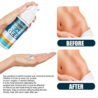 JAYSUING Crème Réparatrice Cicatrisante la Plus Rapide 50ml, Gel Anti-Cicatrices, Crème Réparatrice pour Contusions, Crème Anti-Vergetures et Cicatrices Post-Abdominoplastie