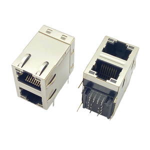 <span class=keywords><strong>RJ45</strong></span> ổ cắm 2x1 Ổ cắm mạng với bộ lọc với LED với PoE cung cấp điện mạng ổ cắm Gigabit 100m100m - Product Image 6