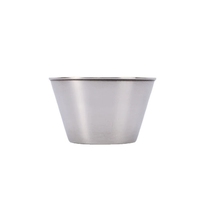 Boîte cadeau avec logo personnalisé, design classique, tasse réutilisable en acier inoxydable à paroi simple pour les tasses à café d'extérieur