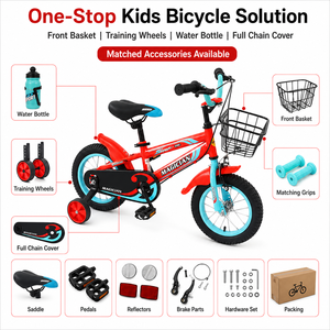Montar en bicicleta Bicicleta para niños Bicicleta de equilibrio para niños 12 14 16 20 pulgadas Bicicleta para niños pequeños con ruedas de entrenamiento - Product Image 4