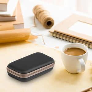 เคสพกพาป้องกันสำหรับ <span class=keywords><strong>Nespresso</strong></span> & เครื่องชงกาแฟเอสเพรสโซแบบพกพา, ที่ใส่กาแฟทำจาก PU เปลือกแข็งแบบพกพา - Product Image 4