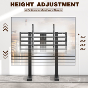 Soporte Universal Ajustable en Altura <span class=keywords><strong>para</strong></span> <span class=keywords><strong>Mesa</strong></span> con Dos Patas, Soporte <span class=keywords><strong>de</strong></span> Escritorio <span class=keywords><strong>para</strong></span> <span class=keywords><strong>TV</strong></span> LCD Plasma VESA <span class=keywords><strong>para</strong></span> Pantallas <span class=keywords><strong>de</strong></span> 32-<span class=keywords><strong>86</strong></span> <span class=keywords><strong>Pulgadas</strong></span> - Product Image 5