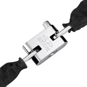 टिकाऊ स्टील साइकिल और मोटरसाइकिल एंटी-चोरी पैडलॉक सार्वभौमिक वर्ग सिर समायोज्य और हटाने योग्य सुविधा हैप्पस LT-060 - Product Image 4