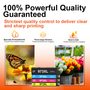 Topjet 973XL <span class=keywords><strong>cartouche</strong></span> d'encre à jet d'encre couleur Compatible Premium <span class=keywords><strong>973X</strong></span> 973 pour imprimante <span class=keywords><strong>HP</strong></span> HP973 HP973x Pagewide Pro 477dw 452dw - Product Image 4