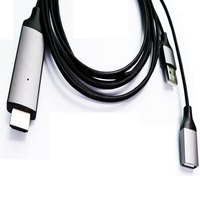 1080p HDTV a cable de adaptador de teléfono Plug and Play