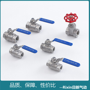 316 Stainless Steel Ball Valve 1 In Threaded High Temperature Steam With Blue Handle For Industrial Use - Product Image 3