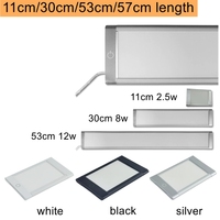Atenuación táctil delgada de 8mm, luz para debajo del gabinete, casa móvil, caravana, casa, Camper, furgoneta, luz Interior, luz LED de 12V